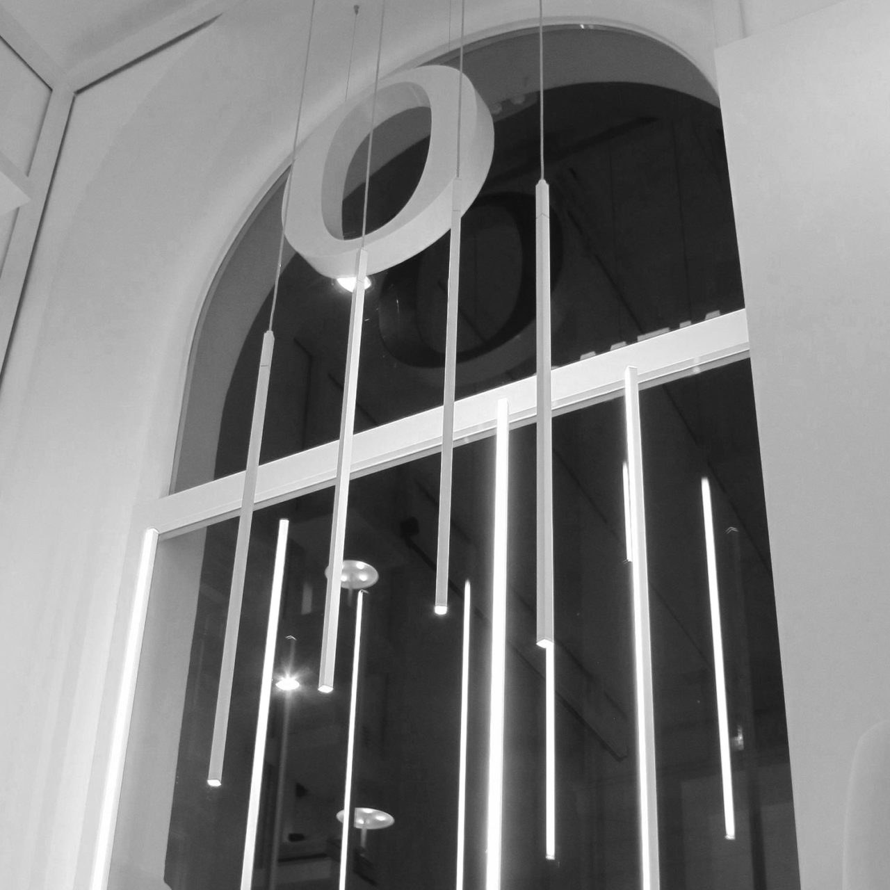 Linescapes Pendant Vertical Lamp by Nemo Lamps